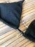 Top Cortininha Textura Preto - comprar online