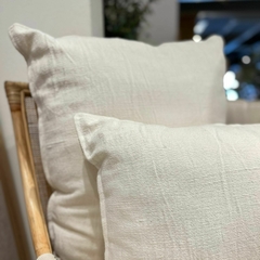 Almohadon lino crudo