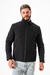 ARTICULO 515 CAMPERA CORTA CON CIERRES NEGROS TERMOSELLADOS Y CAPUCHA - tienda online