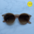 Ray Ban Round Highstreet 2180 6166/13 Marron claro/marron degrade - comprar online