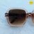 Ray Ban Square 2188 1301/43 Transparente/marron degrade - comprar online
