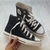 Botitas Negras replica Converse - comprar online