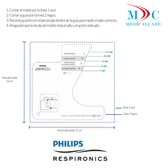 Mascara buconasal Philips Respironics  Amara Silicona en internet