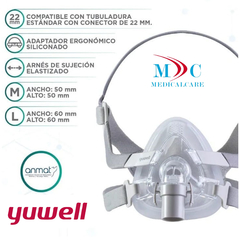 Mascara Buconasal Yuwell YF-02 en internet