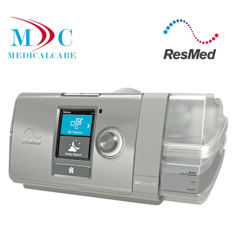 AutoBipap Resmed Aircurve 10 con humidificador