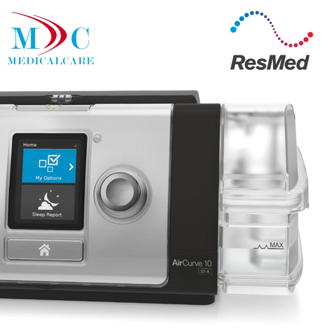 Bipap Resmed Aircurve 10  ST-A con frecuencia de back-up
