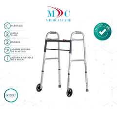 Andador Ortopedico Plegable con Ruedas SC 4001 W