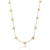 Colar choker corações chapados