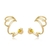 Brinco ear cuff 4 voltas liso