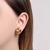 Brinco ninho - banho ouro - comprar online
