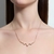 Colar zig zag - banho ouro - comprar online