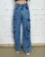 CALÇA JEANS CARGO REF.3660