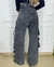 CALÇA JEANS CARGO GRAFITE REF.3660 na internet