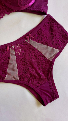 Conjunto Sensações Magenta Hot Pant. Ref. 274 - comprar online