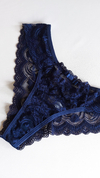 Calcinha Renda Azul. Ref. 1137