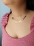 Chocker smile dourado
