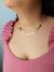 Chocker smile dourado