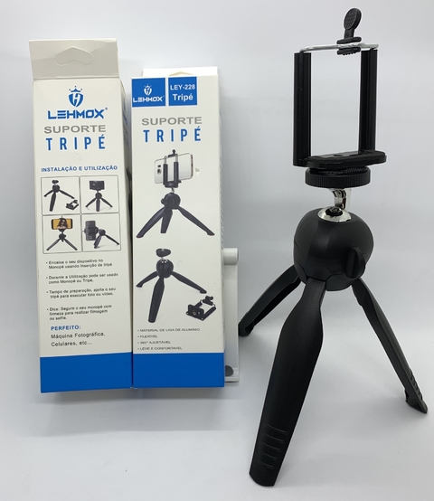 Tripé com Suporte para Celular LEY228