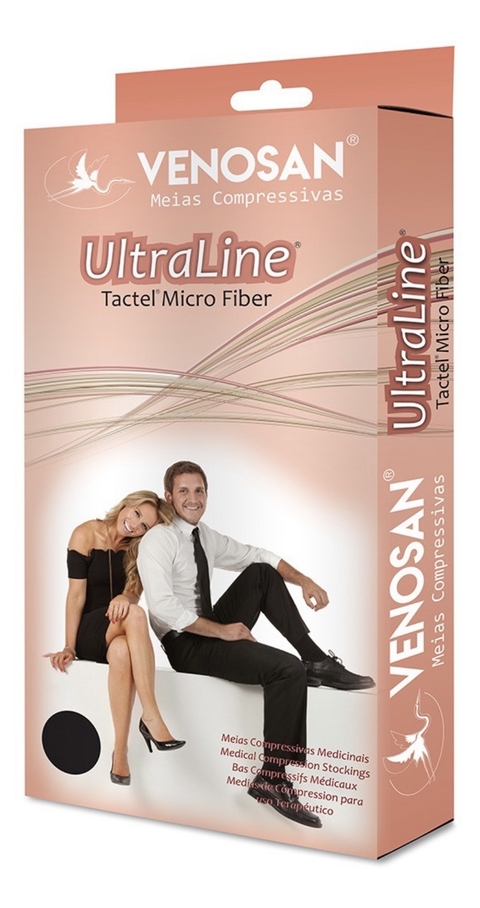 Meia-Calça Venosan Ultraline 20-30mmHg - Bege - Aberta