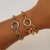Pulseira Elos c/Fecho Boia Prata 19cm na internet