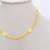 Colar Miçanga Smile Amarelo - loja online