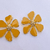 Brinco Flor Amarela Esmaltada - comprar online