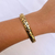 Bracelete Tigre Dourado 60mm