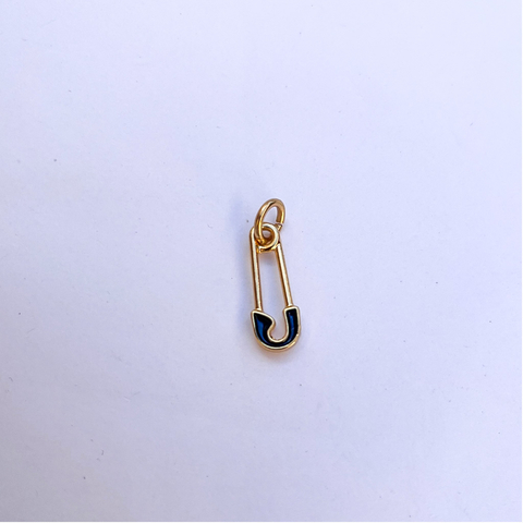 Pingente Mini Alfinete Dourado