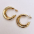 Argola Dupla Dourada - comprar online