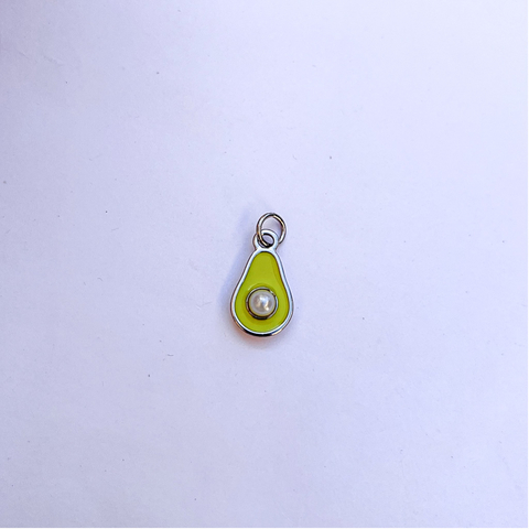 Pingente Mini Abacate Prata