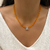 Colar Gota Cristal em Miçanga Laranja na internet