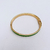 Bracelete Fino Verde Dourado 60mm - comprar online