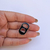 Pingente Lacre Preto/Prata - comprar online
