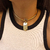 Imagem do Choker Placa Bicolor c/placa Personalizada