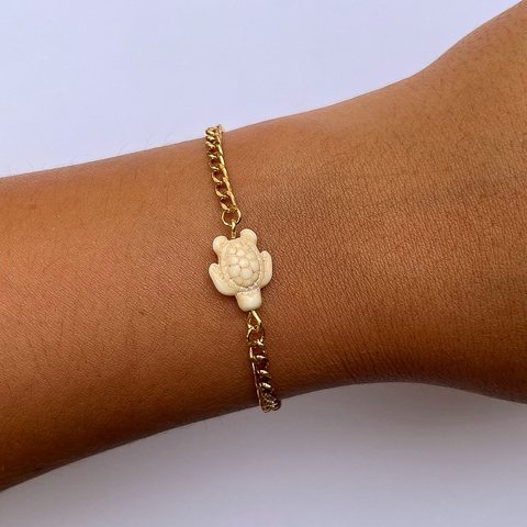 Pulseira Tartaruga 19cm