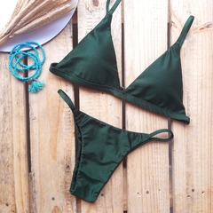 biquini basic fita verde militar