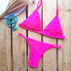 biquini basic fita pink néon - comprar online