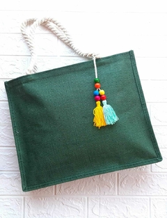 Bolsa de Praia lisa verde militar