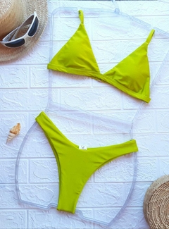 biquíni basic lyly verde lima
