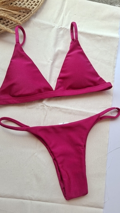 biquini basic fita Marsala