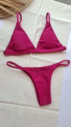 biquini basic fita Marsala - comprar online