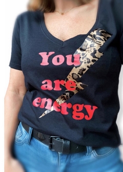 Remera You Are Energy Print - comprar online