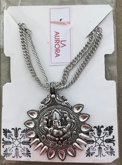 Collar con medallón Budi elefante