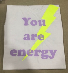Remera You are Energy rayo flúor - comprar online