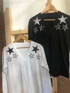 Remera Estrellas manga larga - comprar online