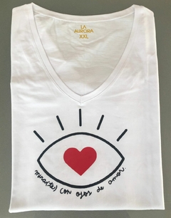 Remera Ojito manga larga