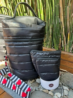 Bolso matero y Set de yerbera y azucarera