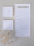 Kit blocos- Flores