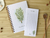Kit caderno receita + lista de compras- Alecrim