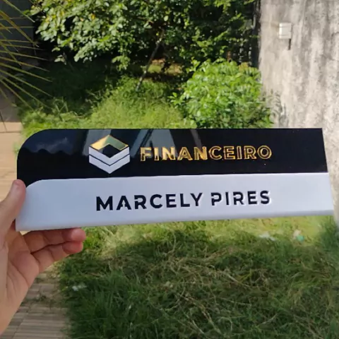 PLACA DE MESA